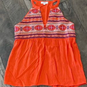 Halter Style Flowy Tank Top